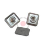 Sello Pin Cuadrado, Diámetro 2.5″, Caja 1000 Und